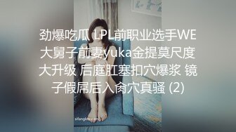 劲爆吃瓜 LPL前职业选手WE大舅子前妻yuka金提莫尺度大升级 后庭肛塞扣穴爆浆 镜子假屌后入肏穴真骚 (2)