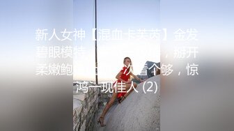 新人女神【混血卡芙芮】金发碧眼模特，身材一级棒，掰开柔嫩鲍鱼让你一次看个够，惊鸿一现佳人 (2)